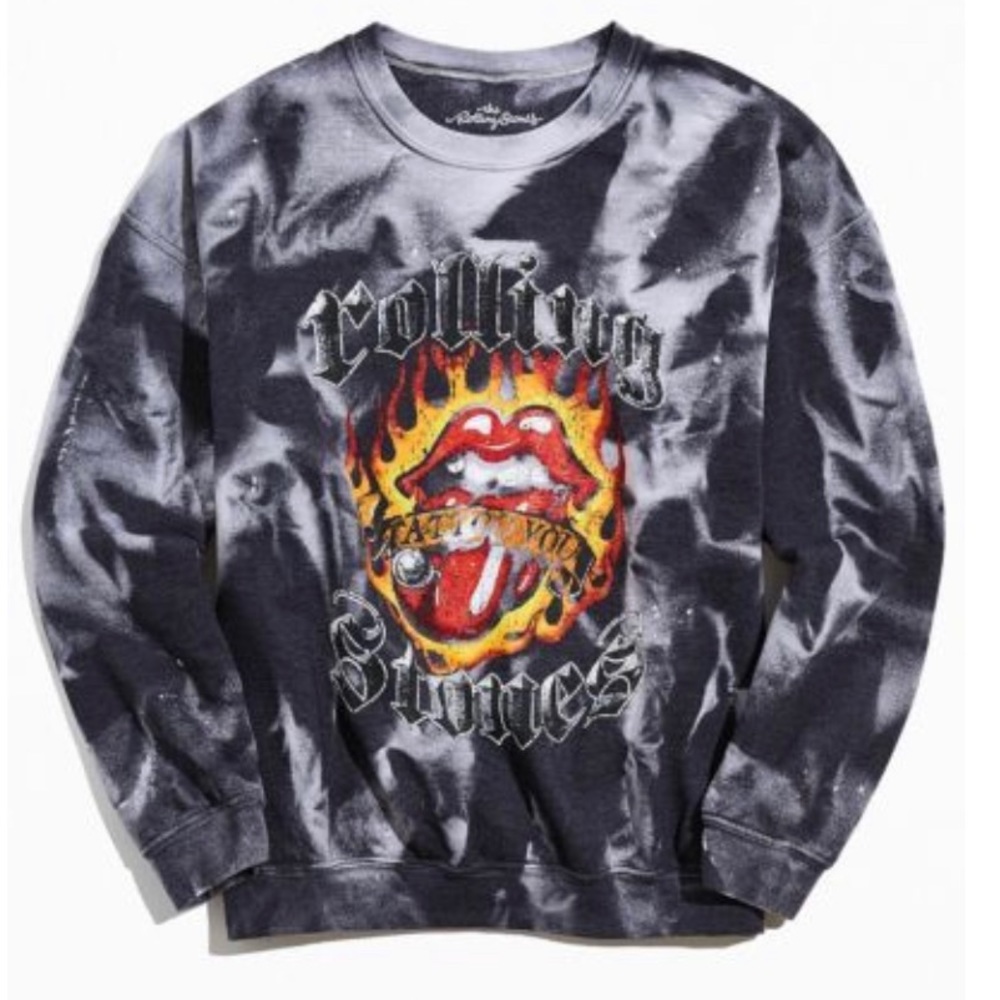 Rolling Stones Tattoo You Crewneck Sweatshirt New W/ Tags